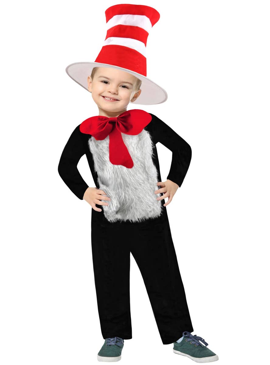 Kids Cat in the Hat Costume for Book Week - Main Image