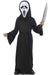 Boys Scream Costume with Black Robe and Mask Front Image