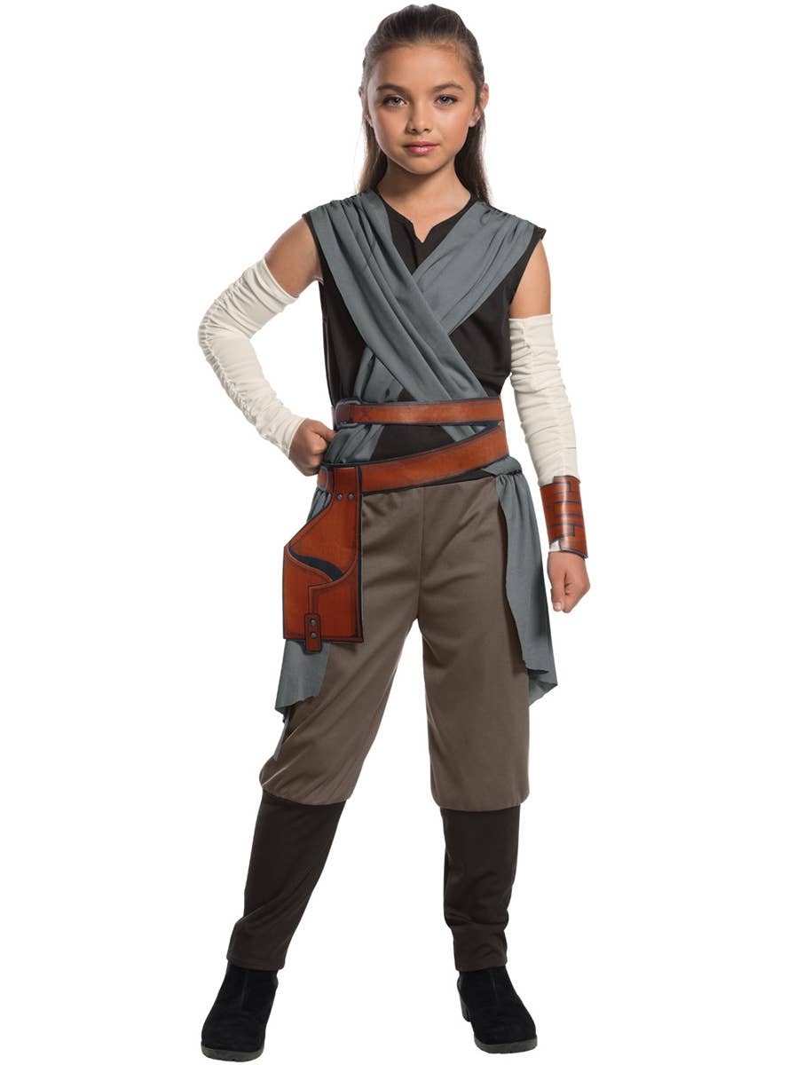 Star Wars Force Awakens Girl's Classic Rey Costume