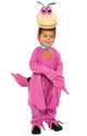 Officially Licensed Pink Dino Kid's The Flintstones Costume - Main Image