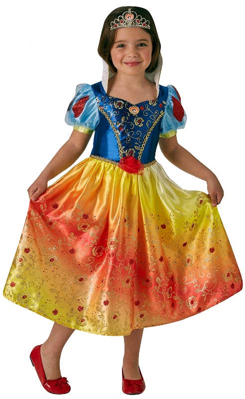Disney Princess Snow White Girls Storybook Costume - Main Image