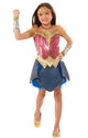 Deluxe Wonder Woman Girl's Superhero Costume - Main Image