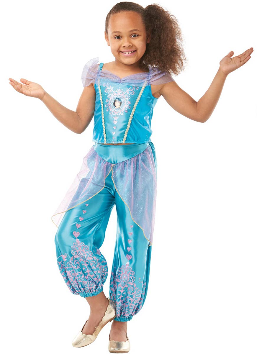 Glitter Jasmine Girls Costume main image 1