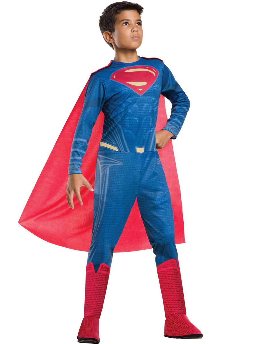 Boys Justice League Superman Superhero Book Week Costume Main Image