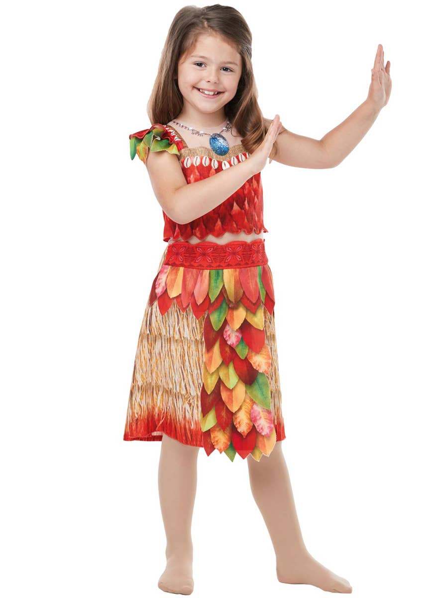 Moana Epilogue Licensed Disney Princess Girls Costume - Main Image