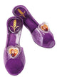 Girls Purple Anna Jelly Costume Shoes - Main Image