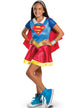 Girls Supergirl DC Comics Super Hero Fancy Dress Costume Main Image