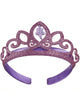 Purple Glitter Rapunzel Tiara Costume Accessory
