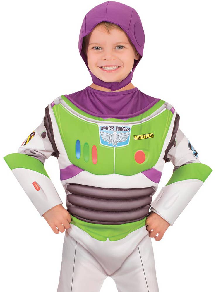 Buzz Lightyear Boys Deluxe Toy Story Costume - Close Image