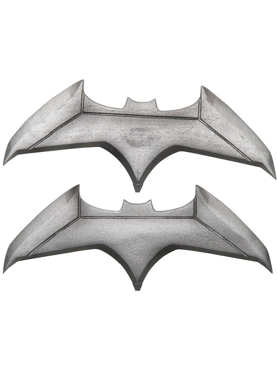 2 Pack Silver Batarangs Weapon Set