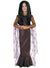 Girls Morticia Addams Halloween Fancy Dress Costume Main Image