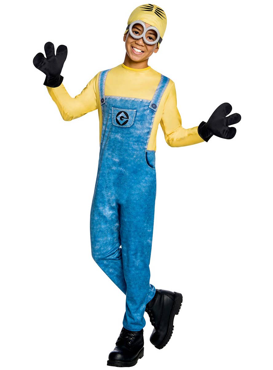 Boys Minion Dave Fancy Dress Costume