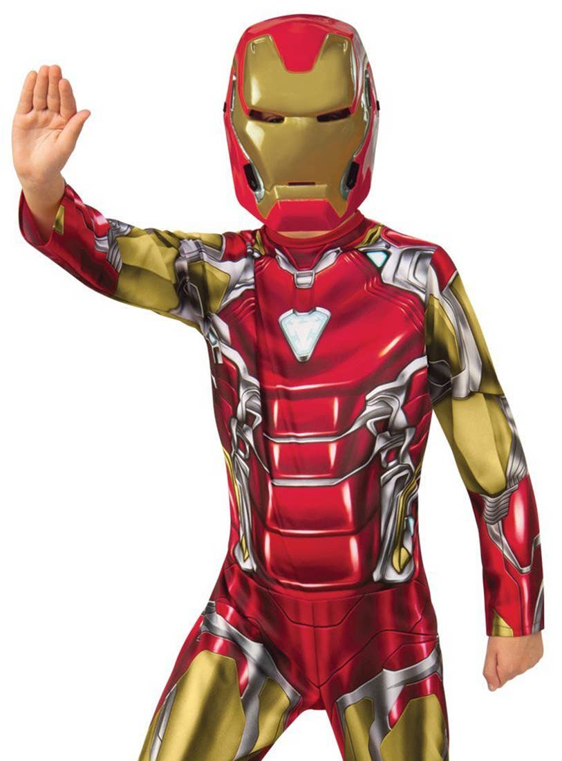 Rubie's Officieel luxe kostuum Thanos, Avengers Endgame, kindermaat L, 8-10 jaar, lichaamslengte 147 cm Halloween Rubie's Officieel luxe kostuum Thanos, Avengers Endgame, kindermaat L, 8-10 jaar, lichaamslengte 147 cm Halloween