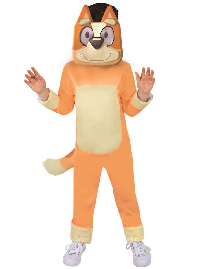 Deluxe Licensed Bluey Kid's Bingo Costume - Front Image