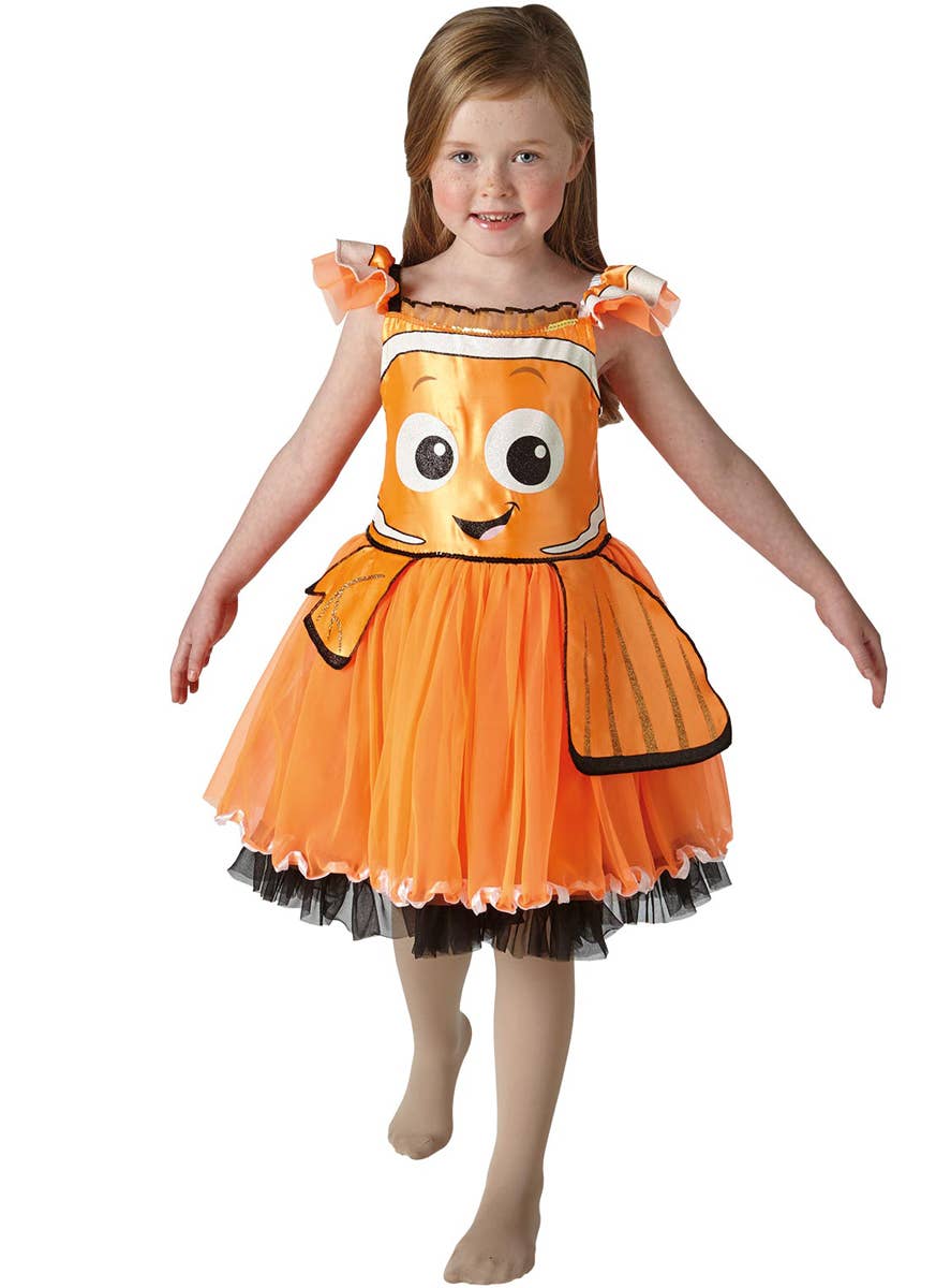 Finding Dorry Girls deluxe Nemo Clown Fish Costume - Main Image
