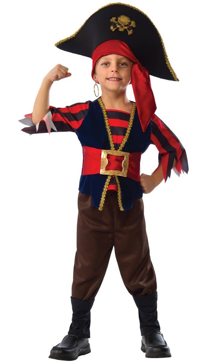 Shipmate Buccaneer Boys Pirate Costume - Main Image