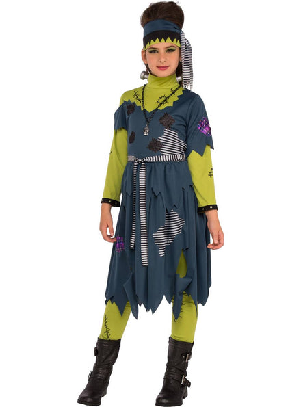 Teen Frankenstein Girls Costume - Main Image