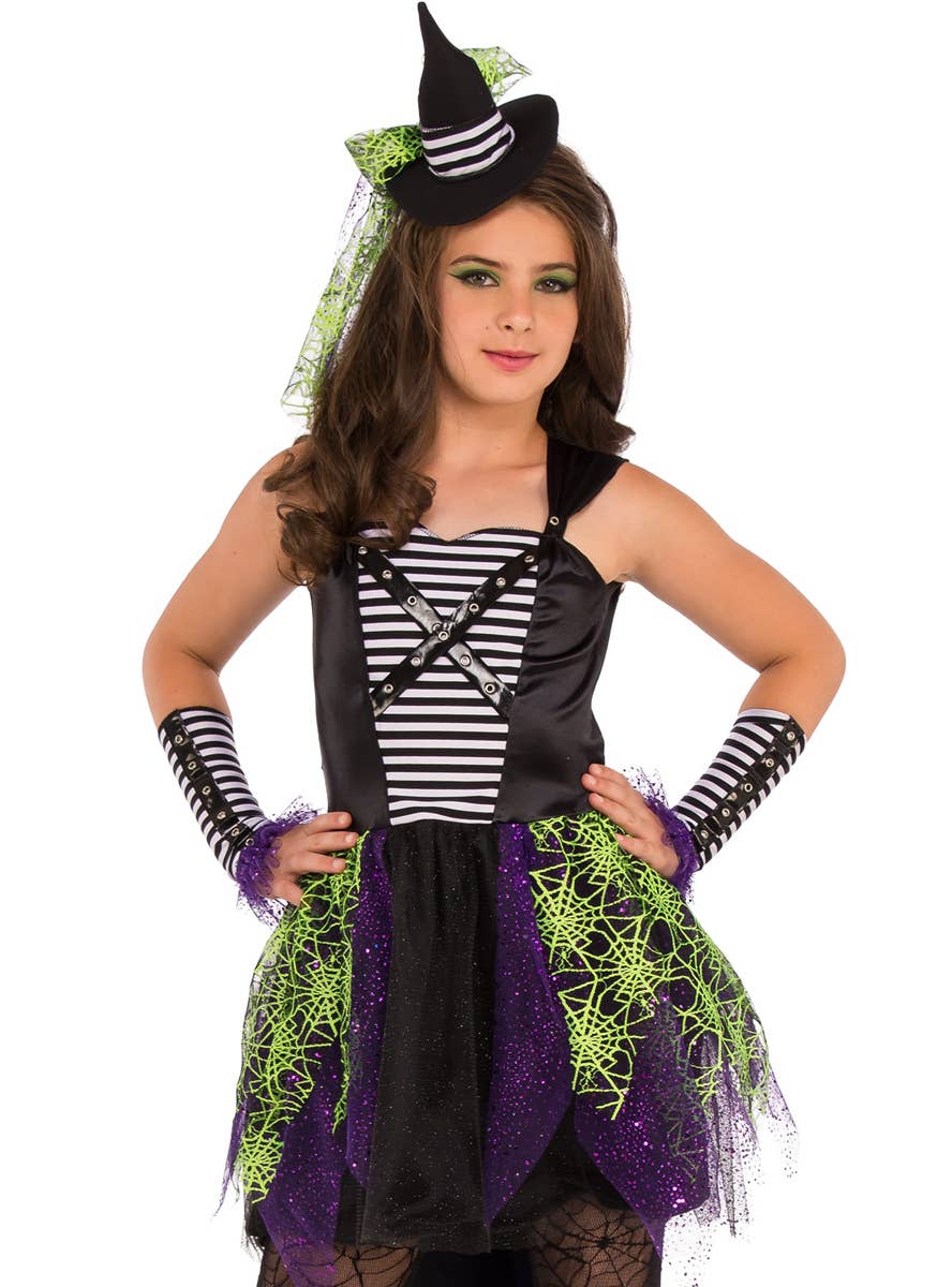 Teen Witch Costume Purple Black Green Witch Halloween Costume teen-witch-costume-purple-black-green-witch-halloween-costume
