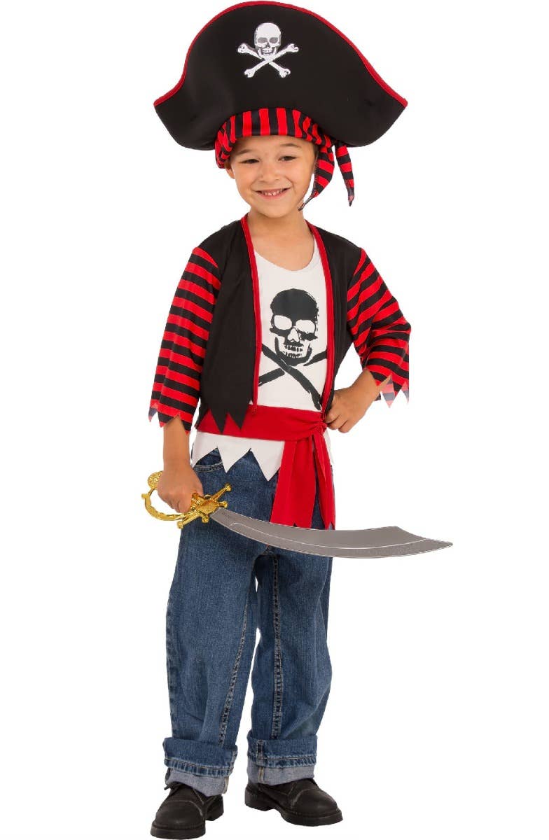 Image of Little Shipmate Boys Classic Pirate Costume