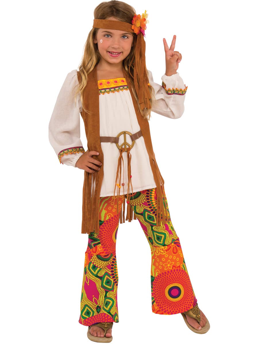 70s flower child costume sales