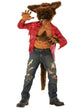 Furry Brown Boy's Werewolf Halloween Costume - Main Image