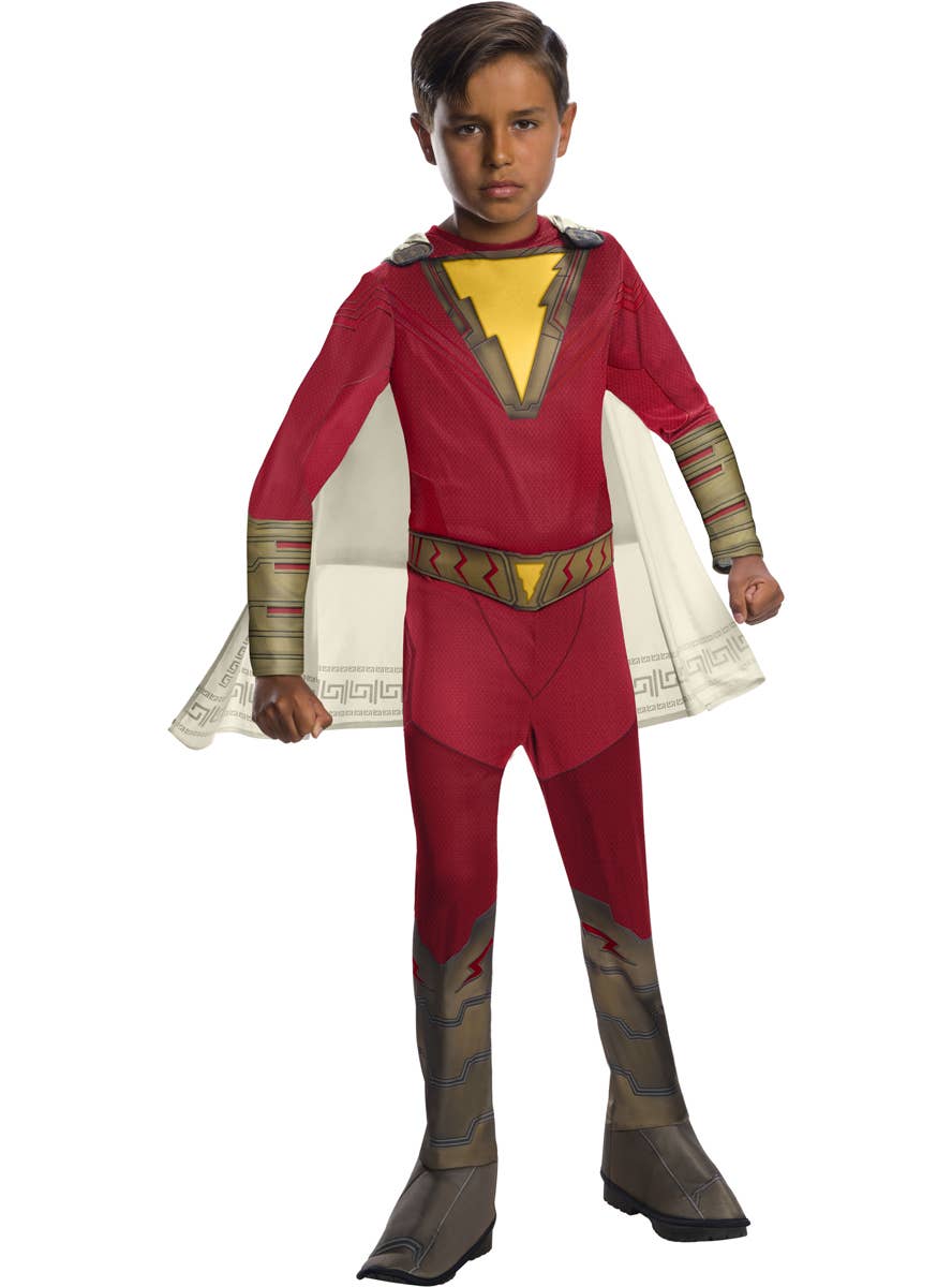 Boys Billy Batzon Shazam DC Comics Superhero Book Week Costume Main Image