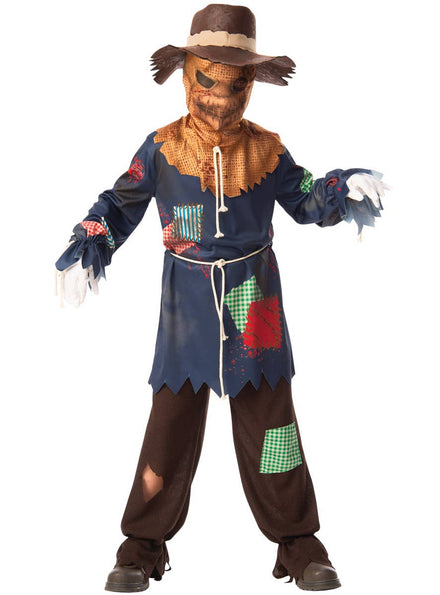 Sinister Scarecrow Boys Halloween Dress Up Costume