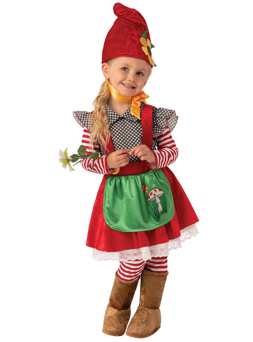 Girls Gnome Costume