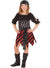 Girls Classic Pirate Fancy Dress Book Week Costume - Main Image