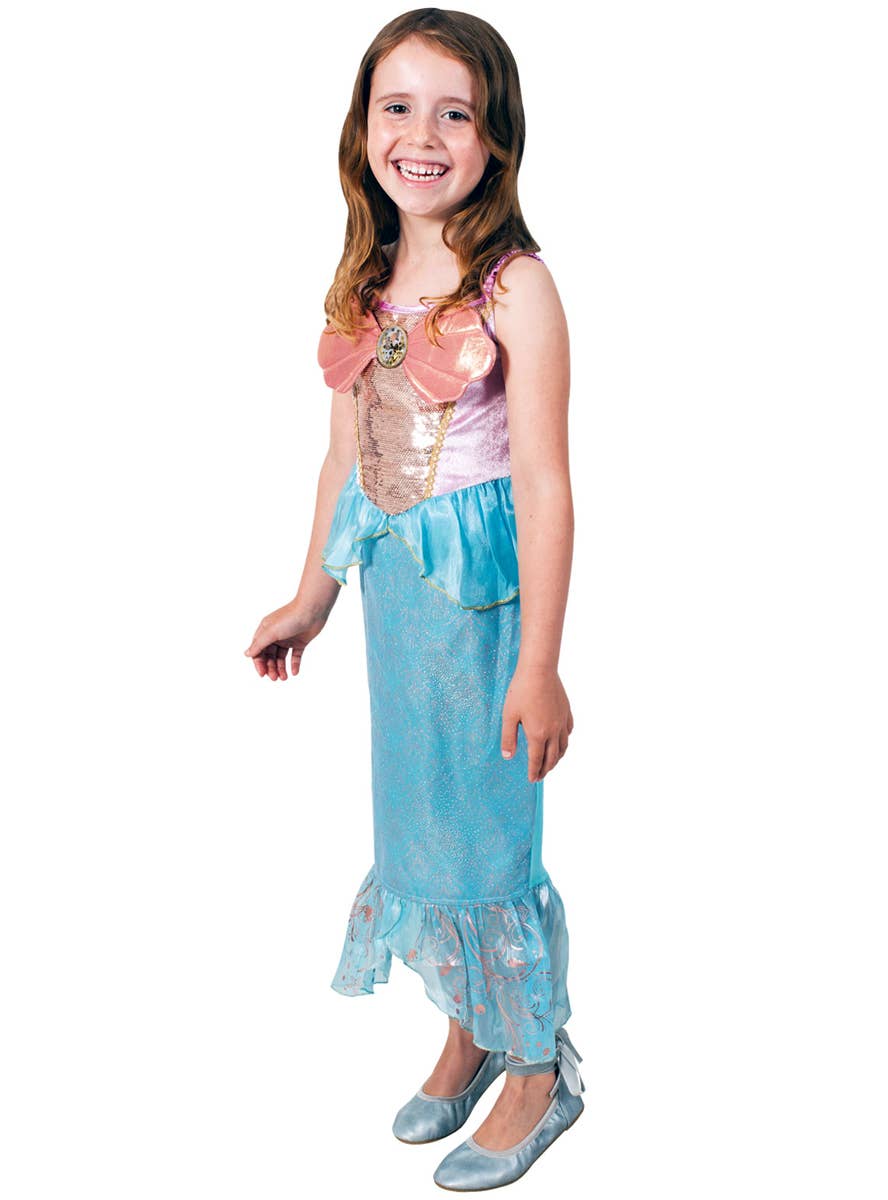 The Little Mermaid Girl's Deluxe Ariel Costume