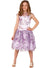 Disney Descendants Mal Purple Coronation Dress Tween Girls Costume