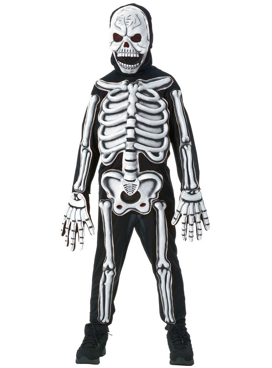 Boys Glow In The Dark Skeleton Costume