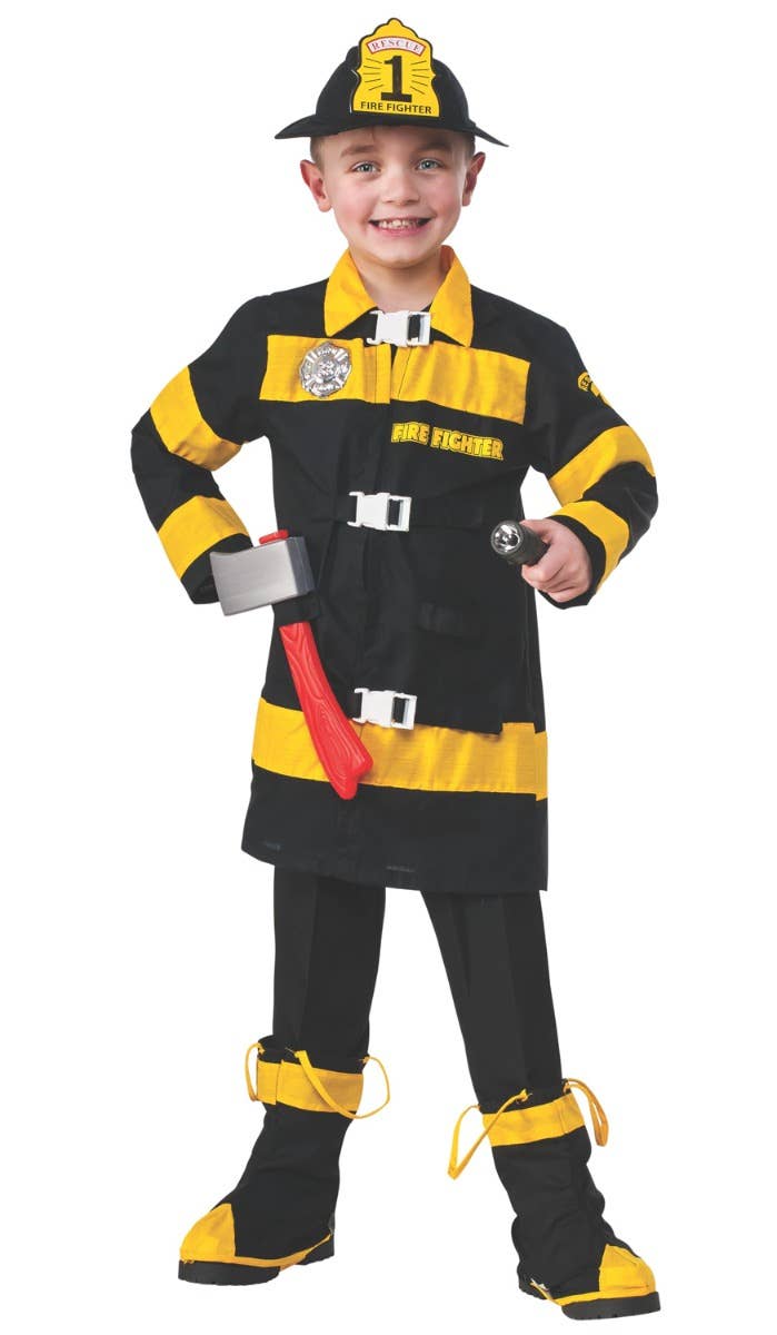 Boys Firefighter Hero Costume KIDS BOOK WEEK COSTUMES AUSTRALIA boys-firefighter-hero-costume-kids-book-week-costumes-australia