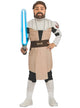 The Clone Wars Obi Wan Kenobi Boy's Star Wars Costume - Main Image