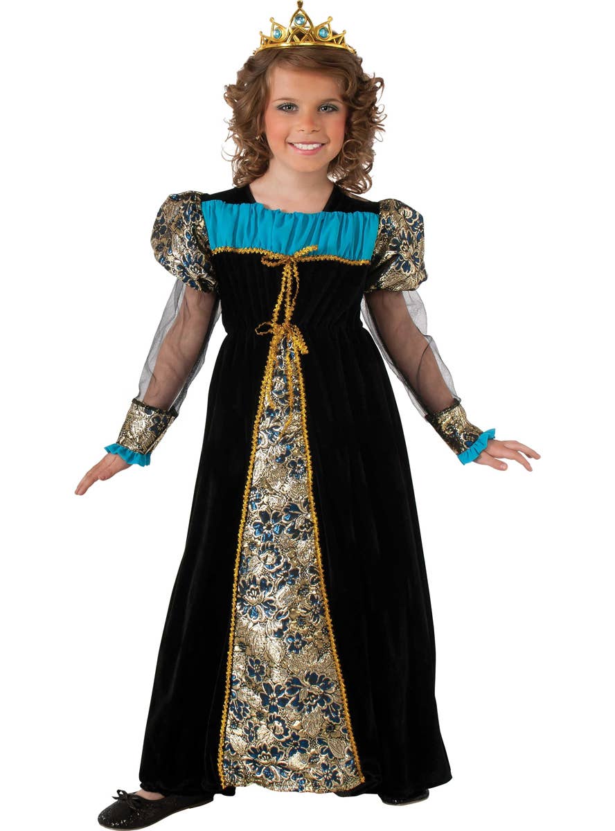 Girl's Renaissance Princess Costume Front View