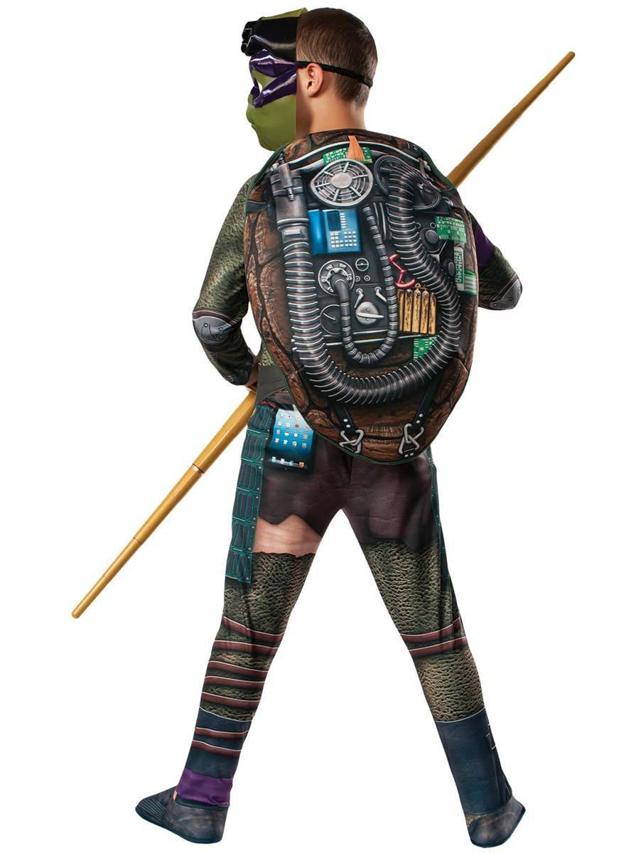 Donatello Boy's Teenage Mutant Ninja Turtle Costume Back View