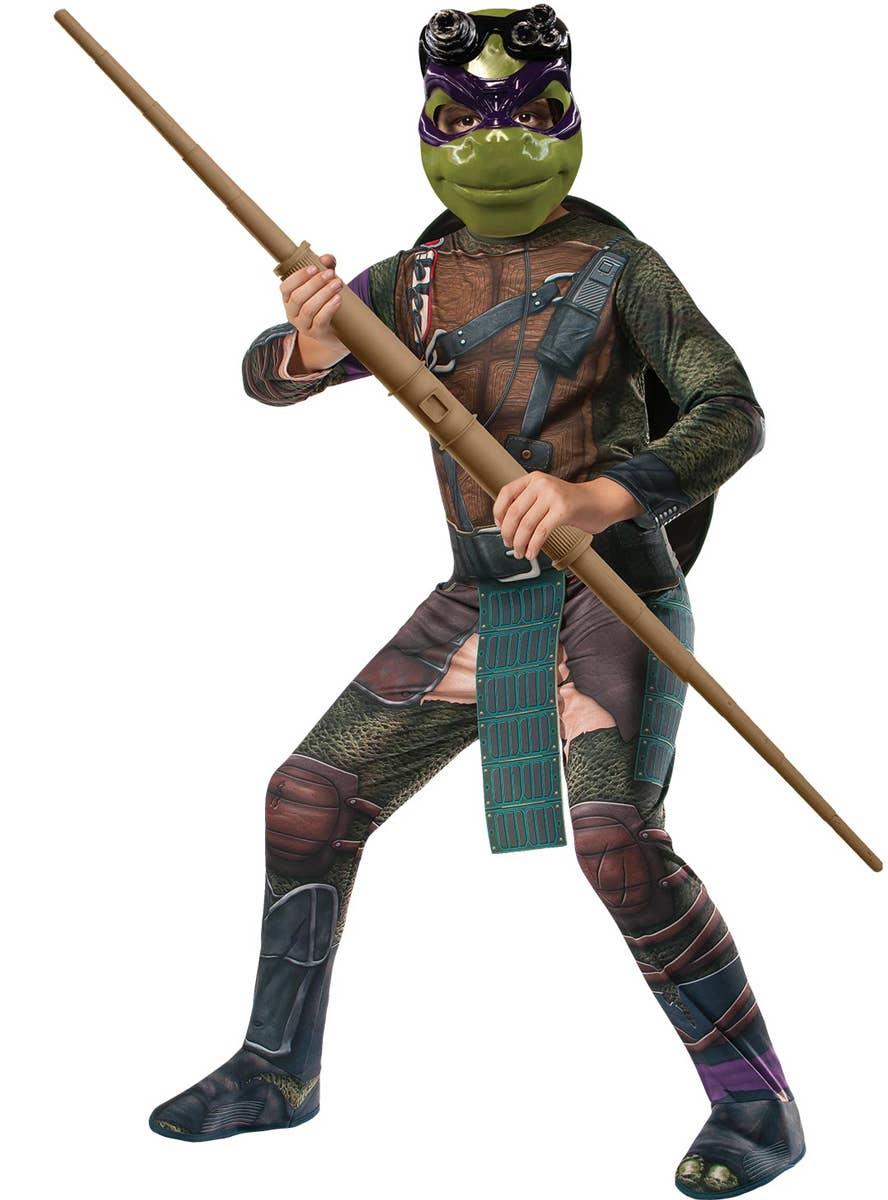 Donatello Boy's Teenage Mutant Ninja Turtle Costume Front View