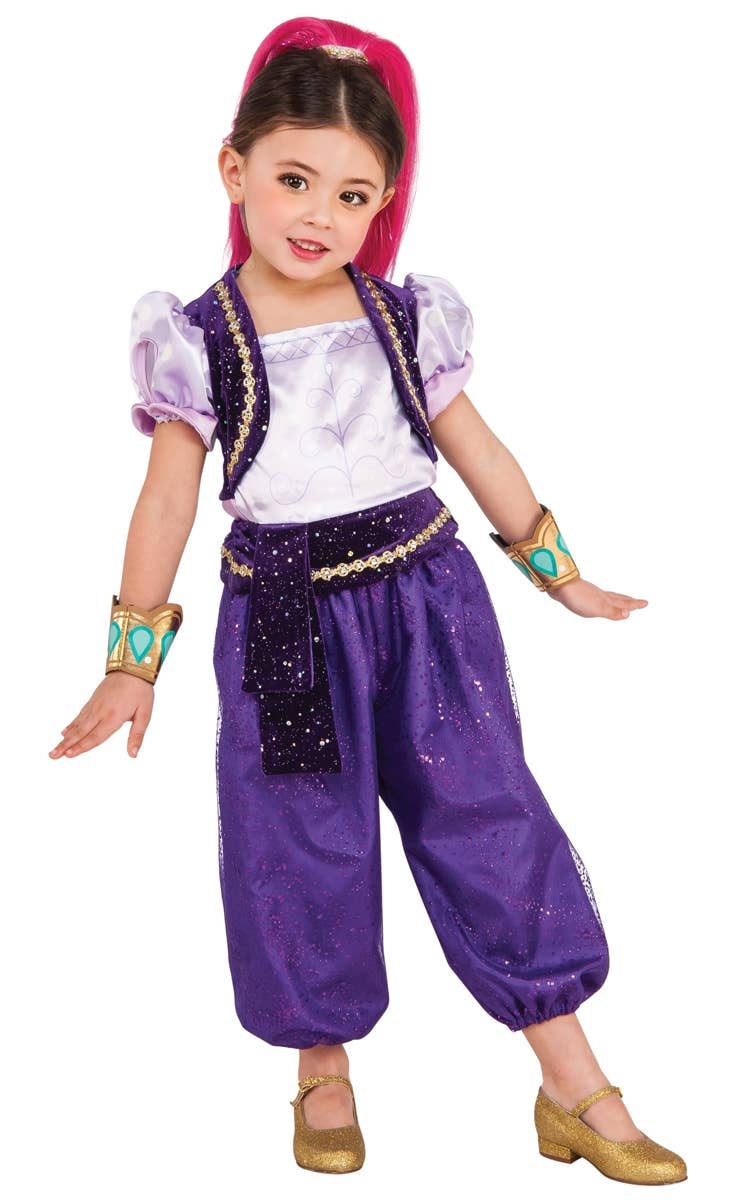 Shimmer Genie From Shimmer and Shine Girls Costume Main Image