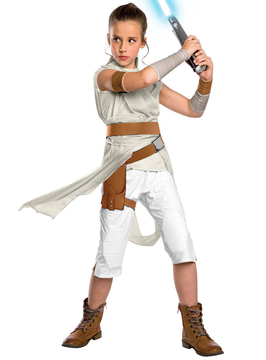 Deluxe Girl's The Rise of Skywalker Rey Star Wars Costume