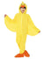 Kid's Yellow Duck Onesie Animal Ciostume Front View