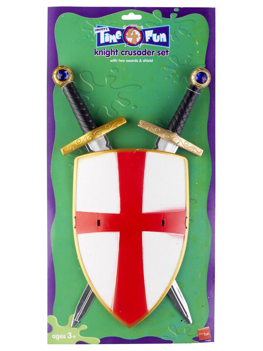Boland Child's Crusader Sword & Shield Costume Accessory Kit (New With Tags)