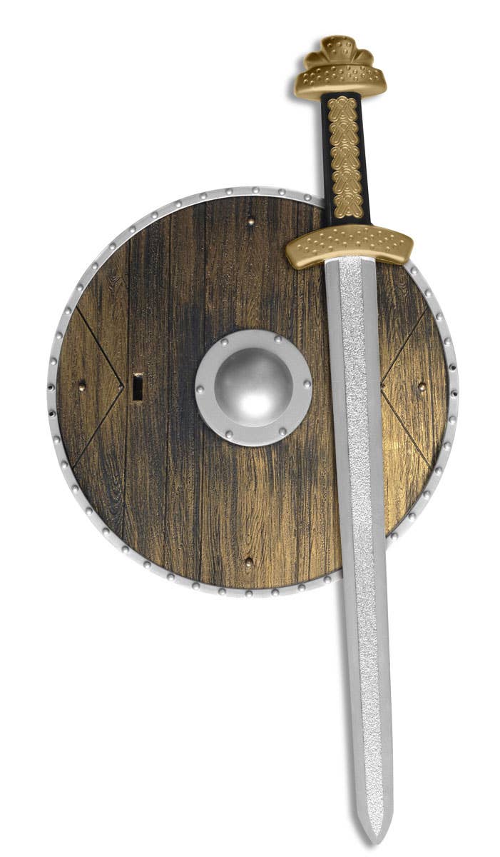 Roman Gladiator Sword and Shield Set