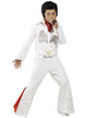 Boy's Elvis Presley Rock Singer Celebrity Fancy Dress Costume Front