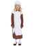 Girl's Victorian Peasant Costume Front View