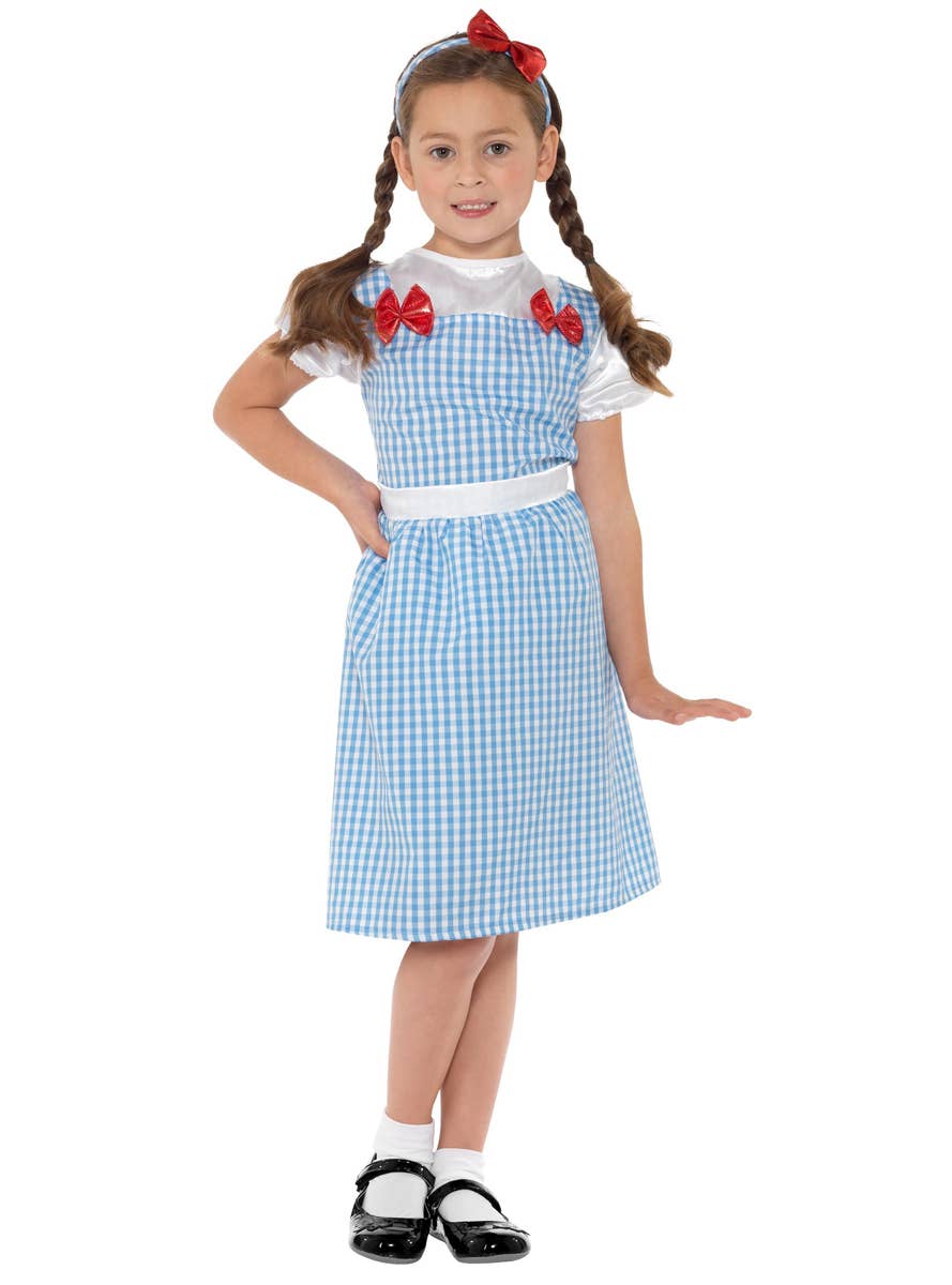Wizard of Oz Girl's Dorothy Costume Main View