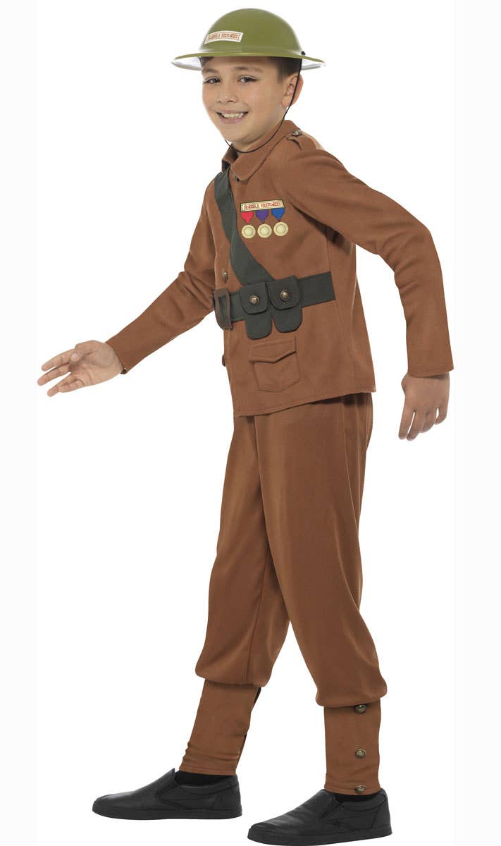 WW1 Soldier Horrible Histories Boys Costume KIDS BOOK WEEK COSTUMES