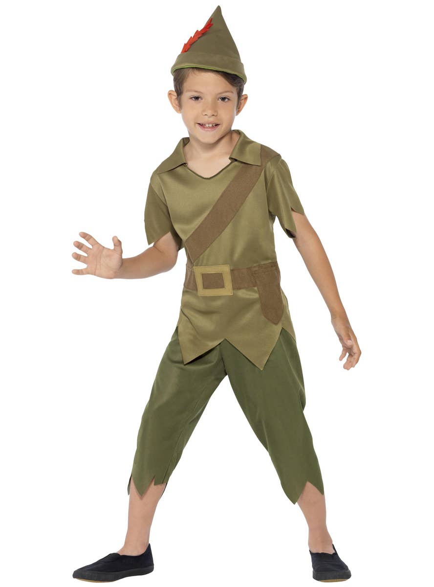 Image of Classic Robin Hood Boys Book Week Costume - Front View