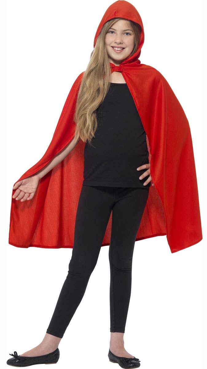 Image of Little Red Riding Hood Girls Costume Cape