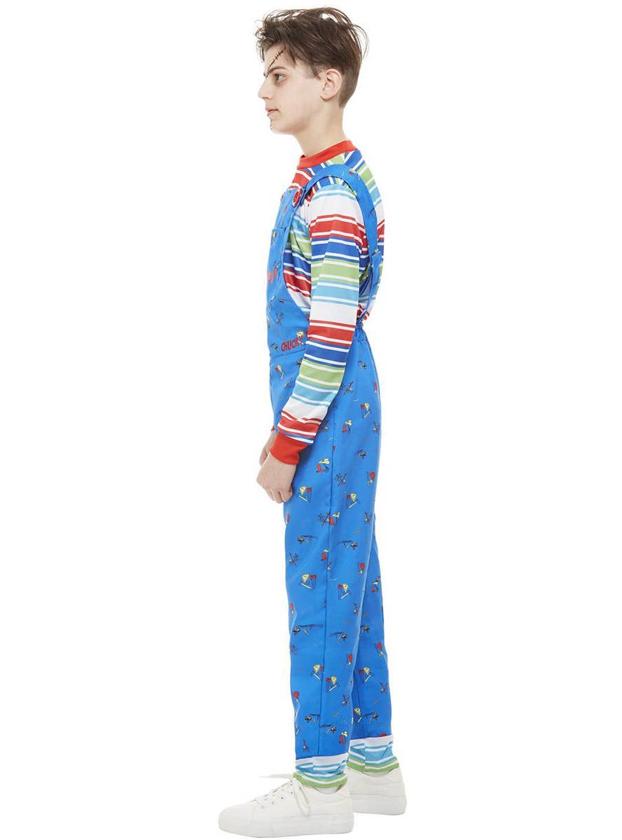 Boys Chucky Horror Movie Costume - Side Image
