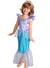 Purple and Blue Toddler Girls Mermaid Costume